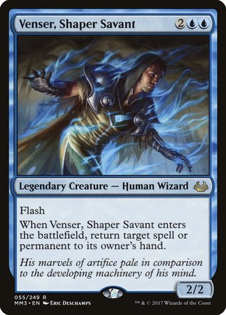 Venser, Shaper Savant [Modern Masters 2017] | Jomio and Rueliete's Cards and Comics