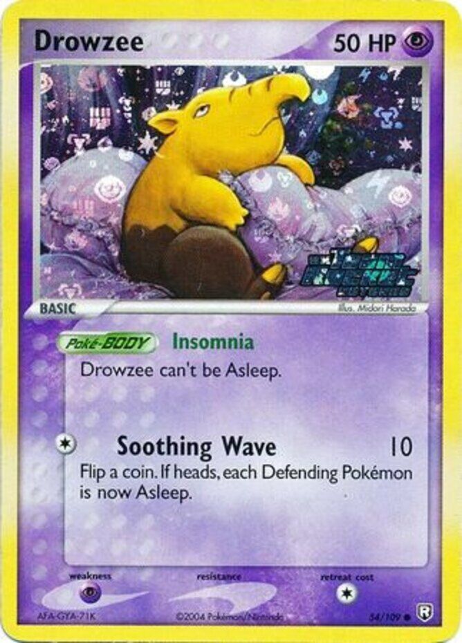 Drowzee (54/109) (Stamped) [EX: Team Rocket Returns] | Jomio and Rueliete's Cards and Comics