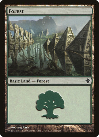 Forest (246) [Rise of the Eldrazi] | Jomio and Rueliete's Cards and Comics