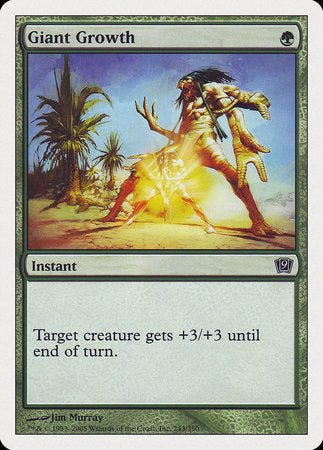 Giant Growth [Ninth Edition] | Jomio and Rueliete's Cards and Comics