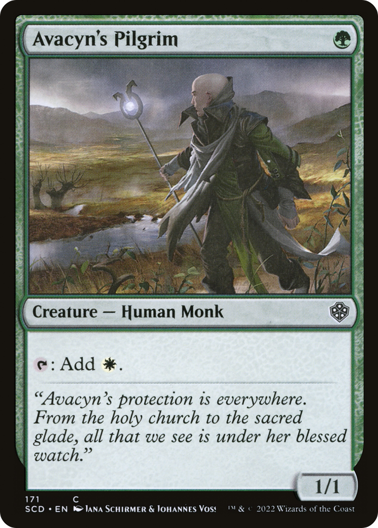 Avacyn's Pilgrim [Starter Commander Decks] | Jomio and Rueliete's Cards and Comics