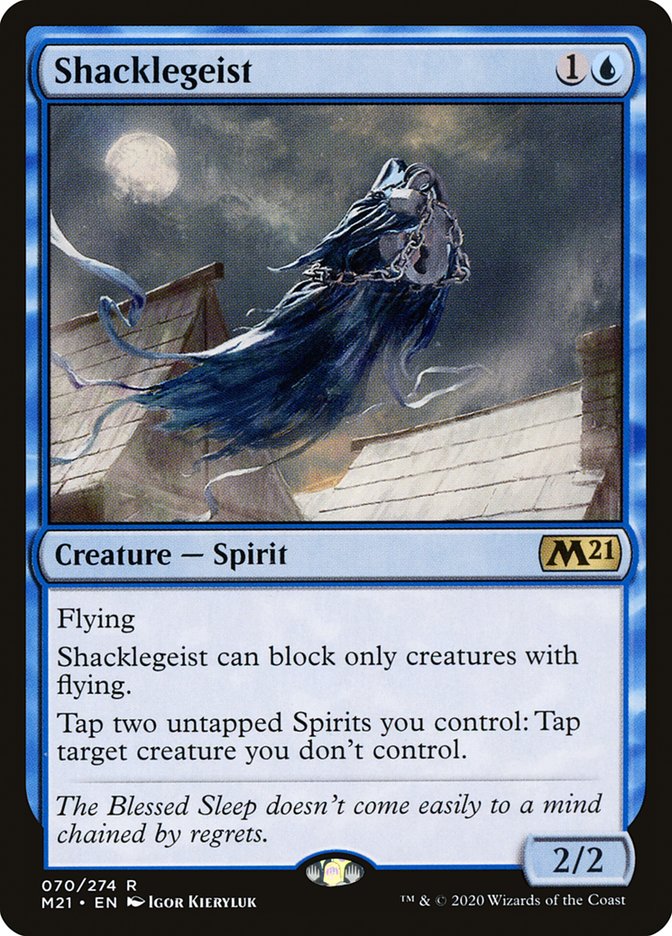 Shacklegeist [Core Set 2021] | Jomio and Rueliete's Cards and Comics