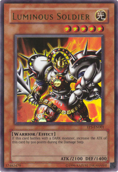 Luminous Soldier [TP5-EN001] Ultra Rare | Jomio and Rueliete's Cards and Comics