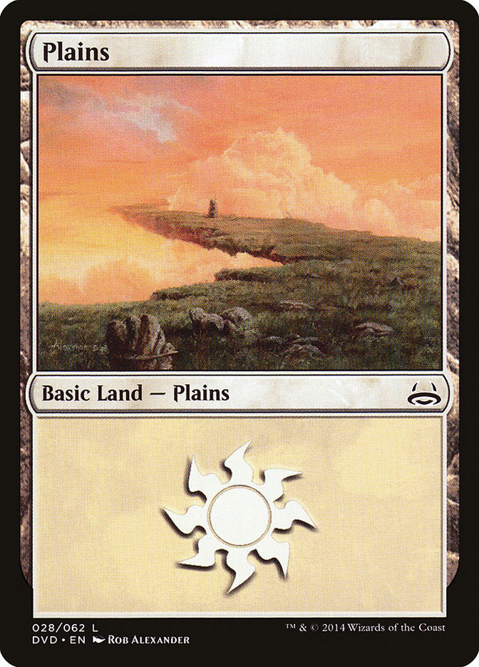 Plains (28) (Divine vs. Demonic) [Duel Decks Anthology] | Jomio and Rueliete's Cards and Comics