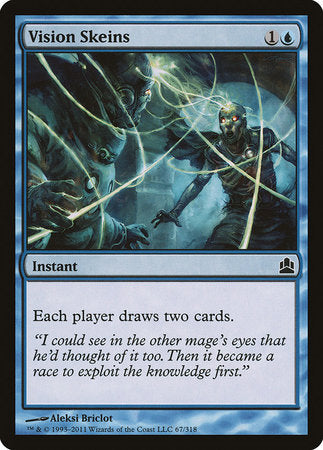 Vision Skeins [Commander 2011] | Jomio and Rueliete's Cards and Comics