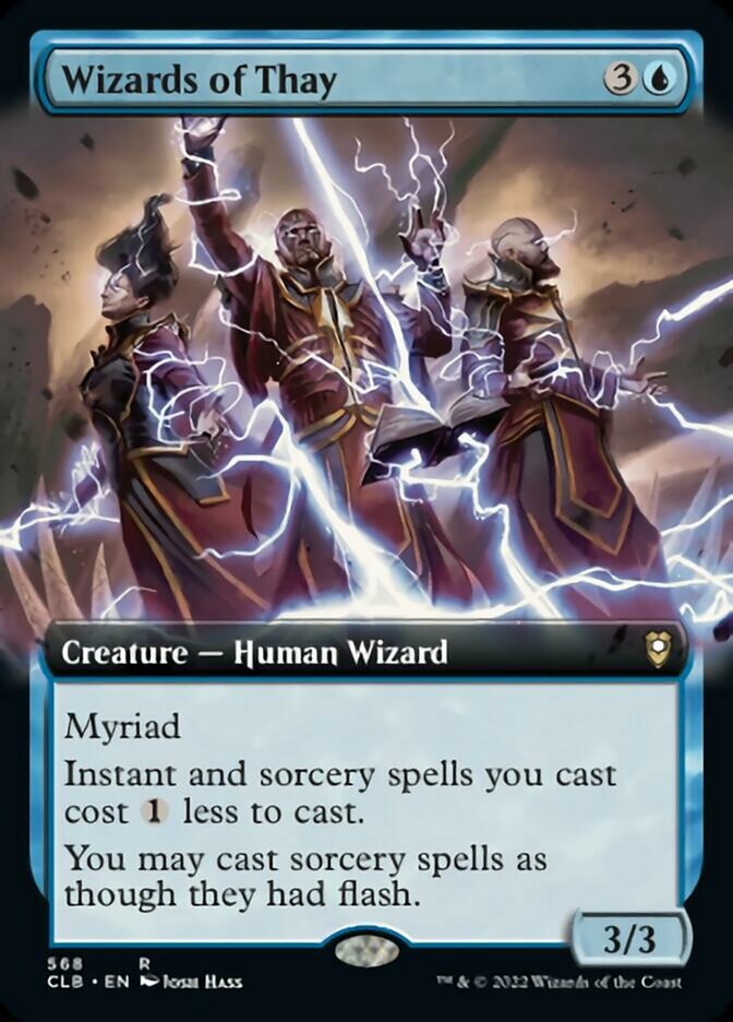 Wizards of Thay (Extended Art) [Commander Legends: Battle for Baldur's Gate] | Jomio and Rueliete's Cards and Comics