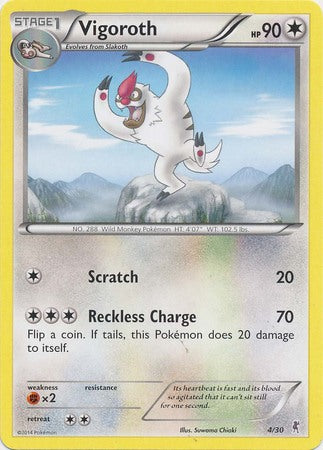 Vigoroth (4/30) [XY: Trainer Kit 1 - Bisharp] | Jomio and Rueliete's Cards and Comics