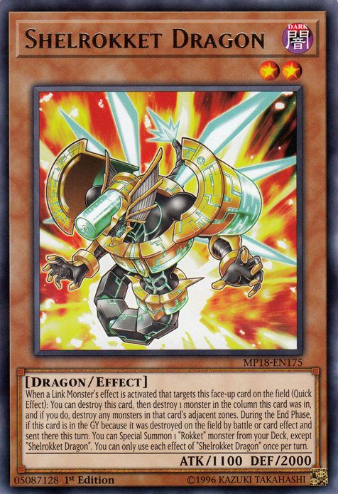 Shelrokket Dragon [MP18-EN175] Rare | Jomio and Rueliete's Cards and Comics