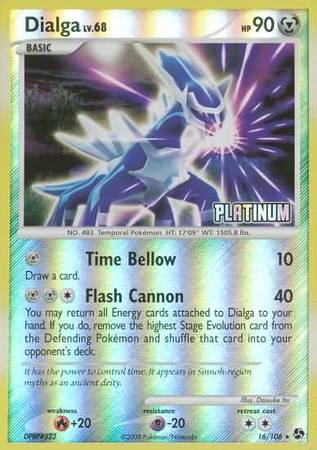 Dialga (16/106) [Burger King Promos: 2009 Collection] | Jomio and Rueliete's Cards and Comics