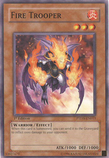 Fire Trooper [PTDN-EN013] Common | Jomio and Rueliete's Cards and Comics