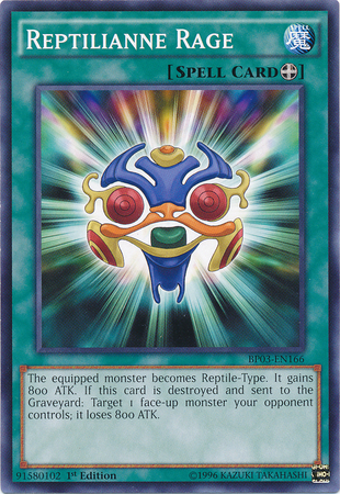 Reptilianne Rage [BP03-EN166] Common | Jomio and Rueliete's Cards and Comics
