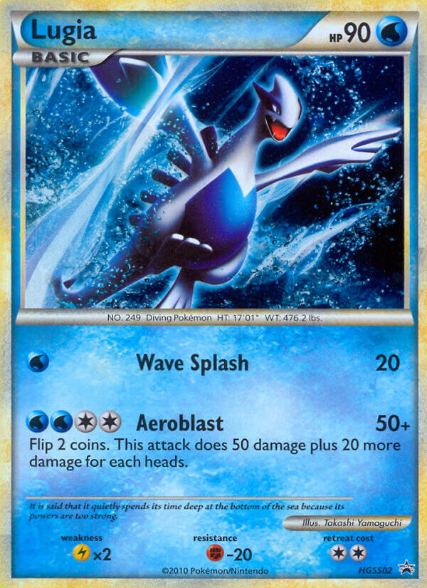 Lugia (HGSS02) [HeartGold & SoulSilver: Black Star Promos] | Jomio and Rueliete's Cards and Comics