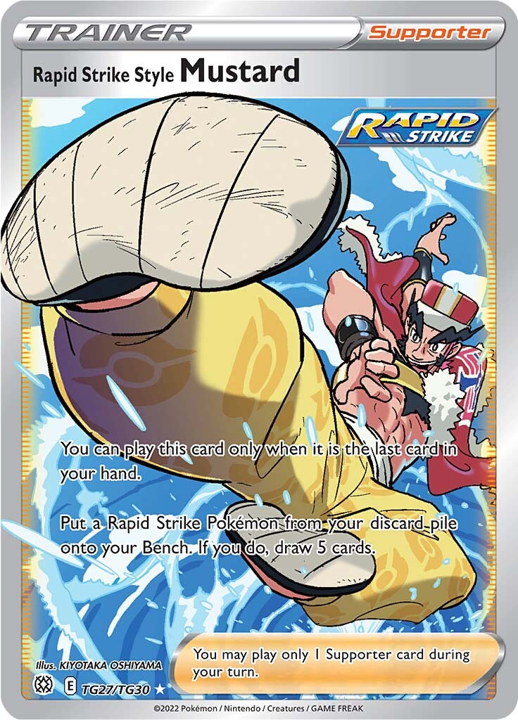 Rapid Strike Style Mustard (TG27/TG30) [Sword & Shield: Brilliant Stars] | Jomio and Rueliete's Cards and Comics