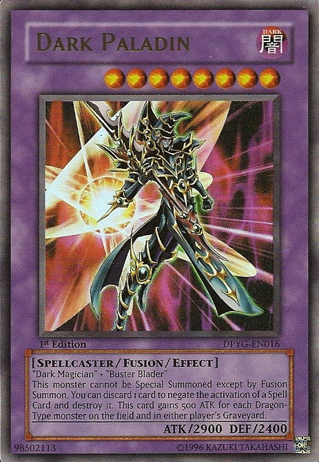 Dark Paladin [DPYG-EN016] Ultra Rare | Jomio and Rueliete's Cards and Comics