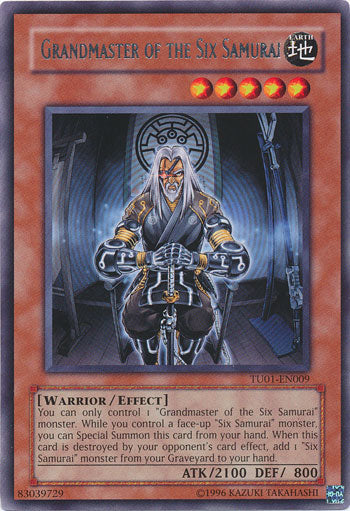 Grandmaster of the Six Samurai [TU01-EN009] Rare | Jomio and Rueliete's Cards and Comics