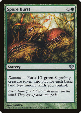 Spore Burst [Conflux] | Jomio and Rueliete's Cards and Comics