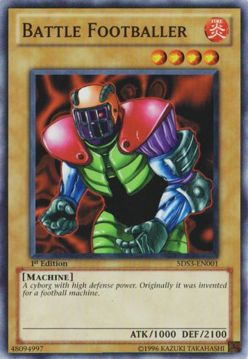 Battle Footballer [5DS3-EN001] Common | Jomio and Rueliete's Cards and Comics