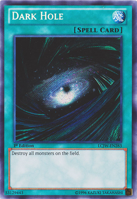 Dark Hole [LCJW-EN283] Secret Rare | Jomio and Rueliete's Cards and Comics