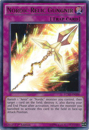 Nordic Relic Gungnir [LC5D-EN200] Ultra Rare | Jomio and Rueliete's Cards and Comics