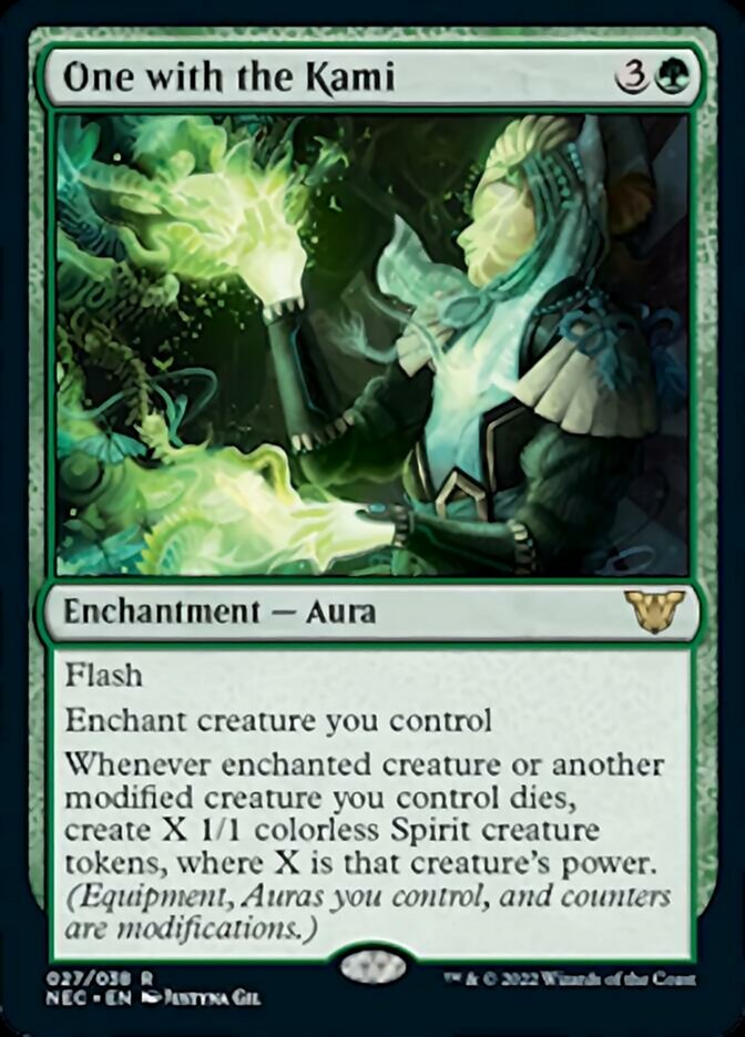One with the Kami [Kamigawa: Neon Dynasty Commander] | Jomio and Rueliete's Cards and Comics