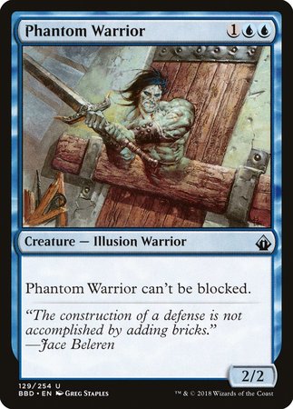 Phantom Warrior [Battlebond] | Jomio and Rueliete's Cards and Comics