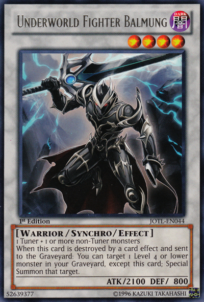 Underworld Fighter Balmung [JOTL-EN044] Rare | Jomio and Rueliete's Cards and Comics