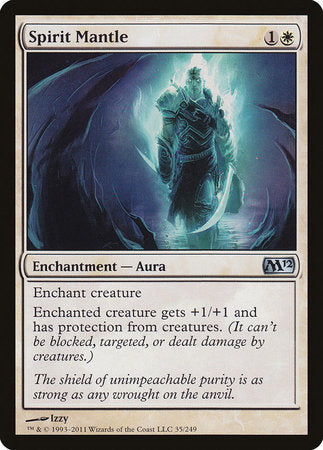 Spirit Mantle [Magic 2012] | Jomio and Rueliete's Cards and Comics