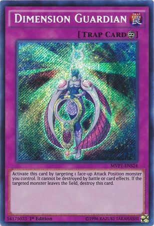 Dimension Guardian [MVP1-ENS24] Secret Rare | Jomio and Rueliete's Cards and Comics