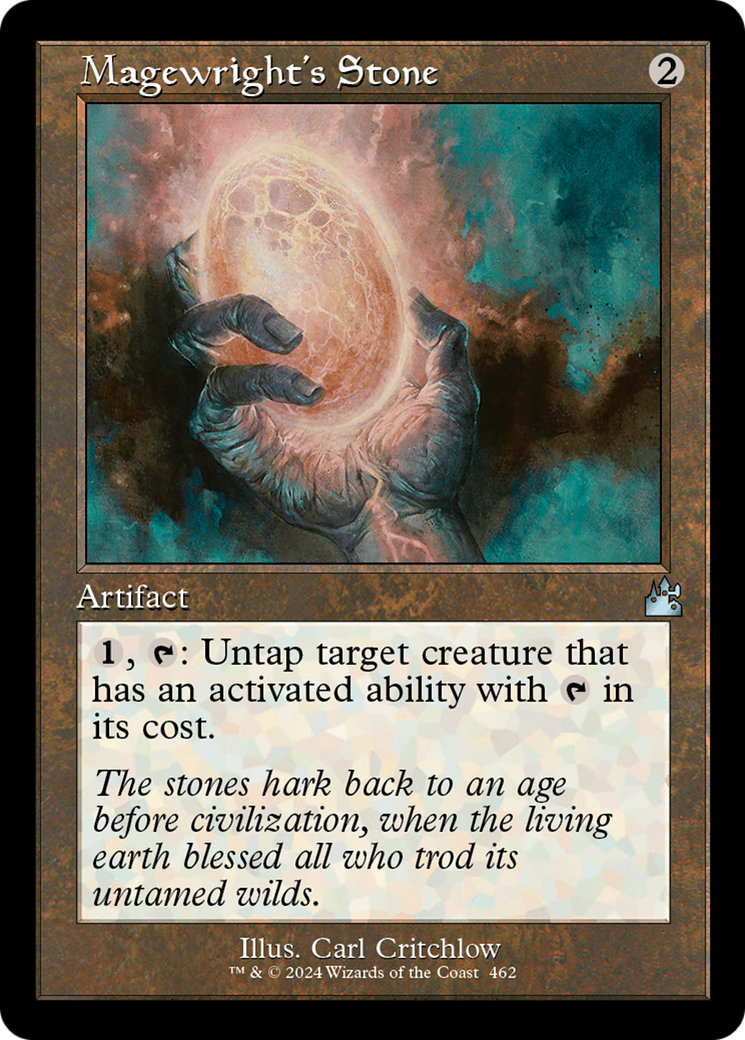 Magewright's Stone [Ravnica Remastered] | Jomio and Rueliete's Cards and Comics