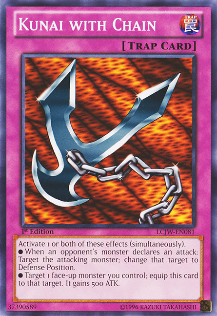 Kunai with Chain [LCJW-EN081] Common | Jomio and Rueliete's Cards and Comics