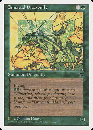 Emerald Dragonfly [Chronicles] | Jomio and Rueliete's Cards and Comics