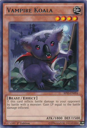Vampire Koala [BP03-EN094] Rare | Jomio and Rueliete's Cards and Comics