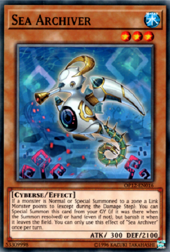 Sea Archiver [OP12-EN016] Common | Jomio and Rueliete's Cards and Comics
