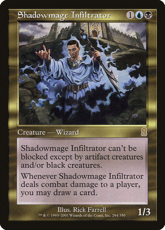 Shadowmage Infiltrator [Odyssey] | Jomio and Rueliete's Cards and Comics