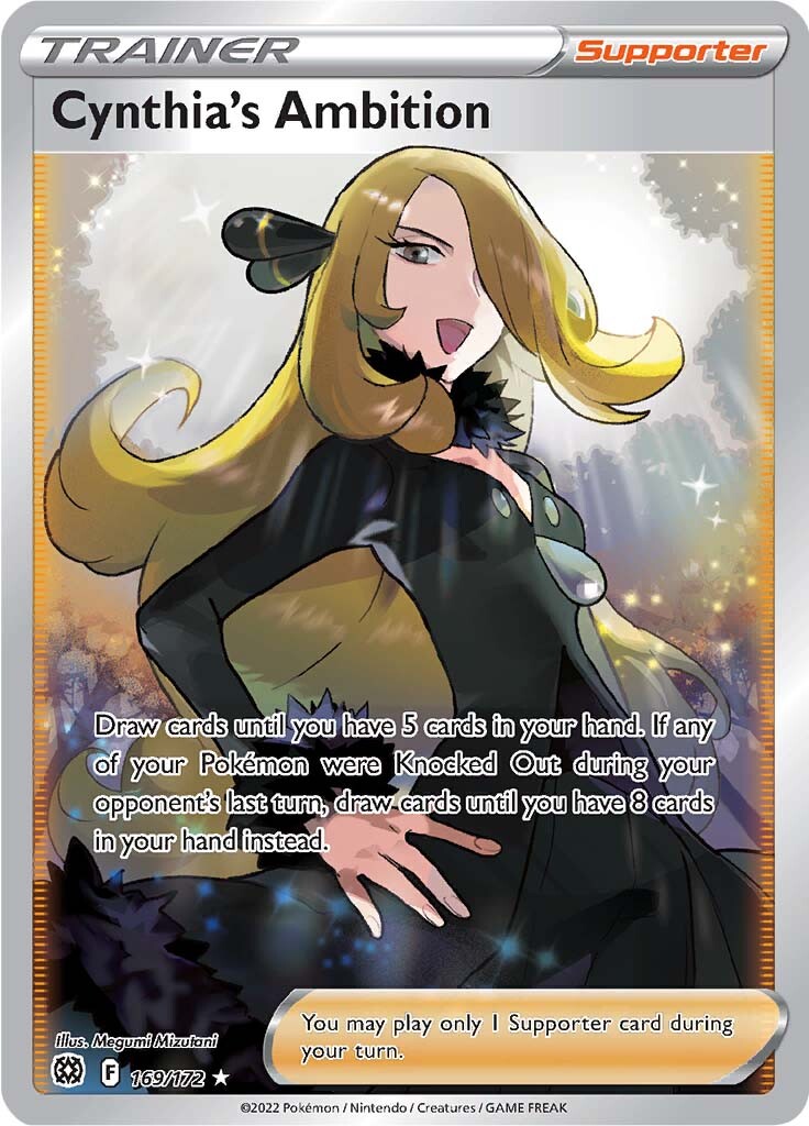 Cynthia's Ambition (169/172) [Sword & Shield: Brilliant Stars] | Jomio and Rueliete's Cards and Comics