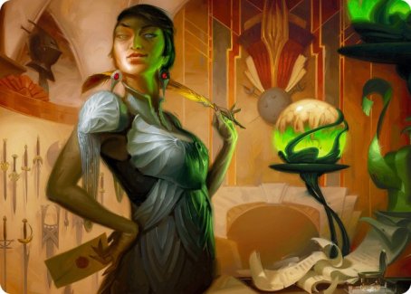 Mari, the Killing Quill Art Card [Streets of New Capenna Art Series] | Jomio and Rueliete's Cards and Comics