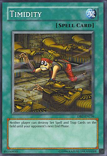 Timidity [DB2-EN236] Common | Jomio and Rueliete's Cards and Comics