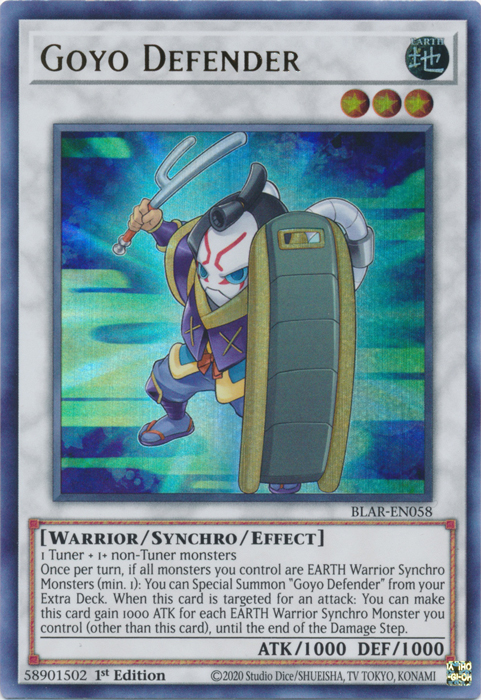 Goyo Defender [BLAR-EN058] Ultra Rare | Jomio and Rueliete's Cards and Comics