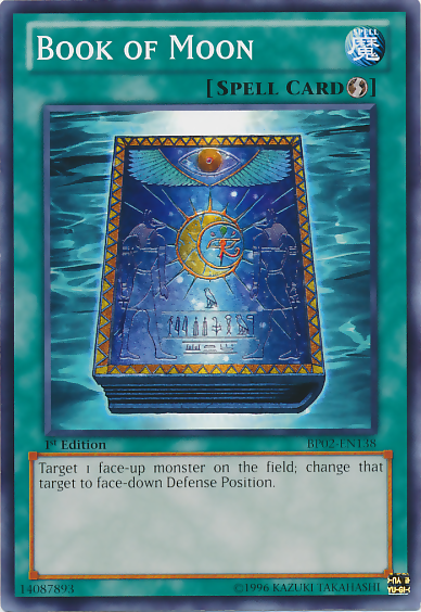 Book of Moon [BP02-EN138] Common | Jomio and Rueliete's Cards and Comics