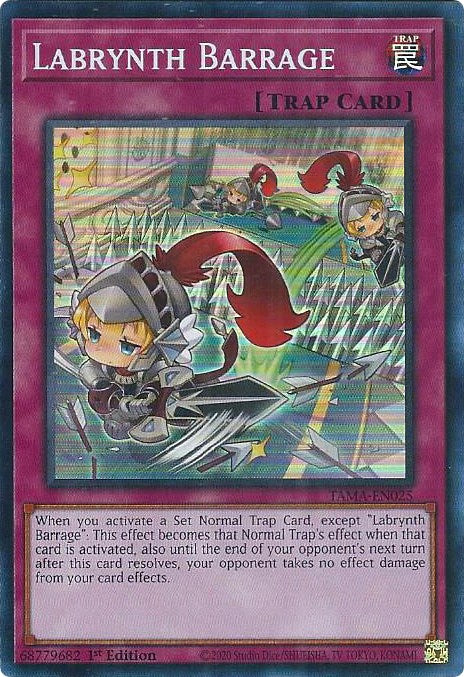 Labrynth Barrage [TAMA-EN025] Super Rare | Jomio and Rueliete's Cards and Comics