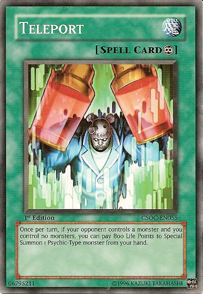 Teleport [CSOC-EN055] Common | Jomio and Rueliete's Cards and Comics