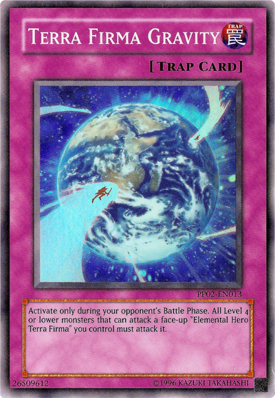 Terra Firma Gravity [PP02-EN013] Super Rare | Jomio and Rueliete's Cards and Comics