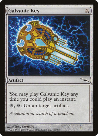 Galvanic Key [Mirrodin] | Jomio and Rueliete's Cards and Comics
