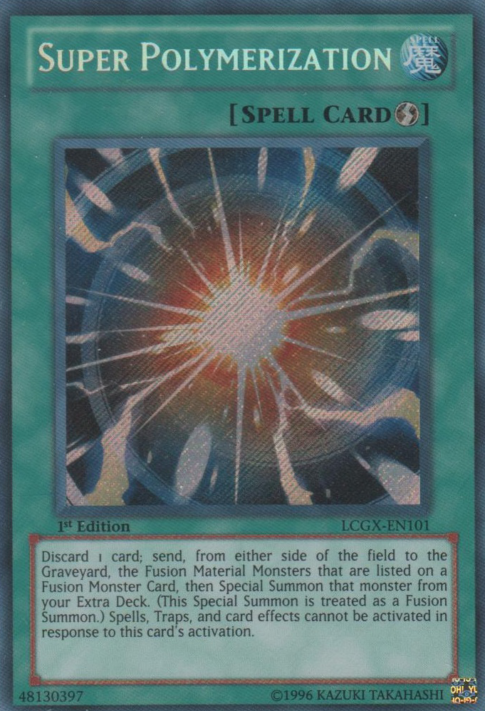Super Polymerization [LCGX-EN101] Secret Rare | Jomio and Rueliete's Cards and Comics