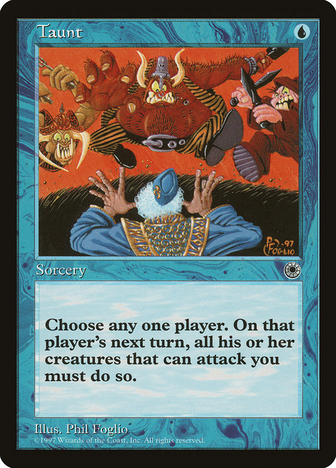 Taunt [Portal] | Jomio and Rueliete's Cards and Comics