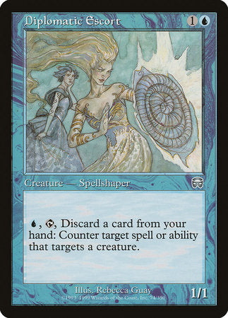 Diplomatic Escort [Mercadian Masques] | Jomio and Rueliete's Cards and Comics