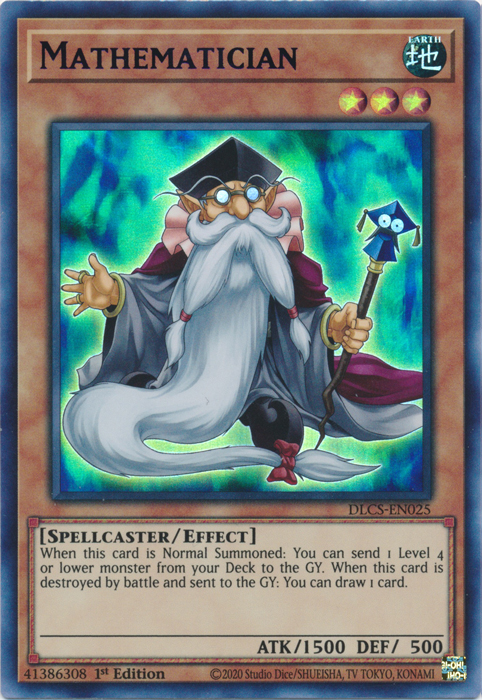 Mathematician (Blue) [DLCS-EN025] Ultra Rare | Jomio and Rueliete's Cards and Comics