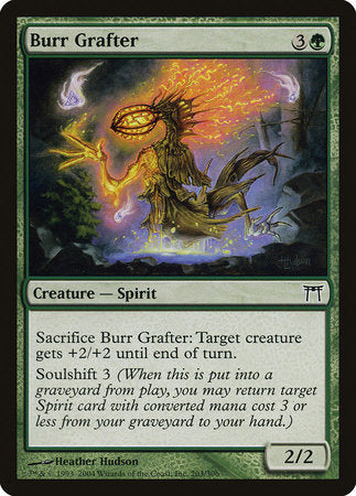 Burr Grafter [Champions of Kamigawa] | Jomio and Rueliete's Cards and Comics