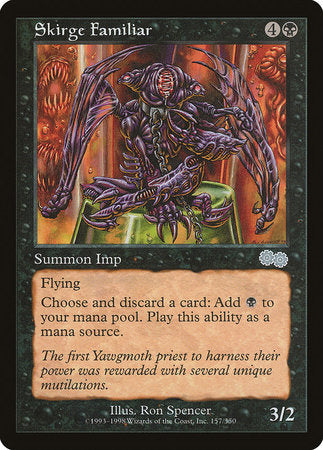 Skirge Familiar [Urza's Saga] | Jomio and Rueliete's Cards and Comics