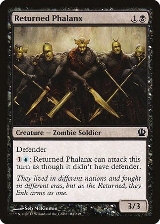 Returned Phalanx [Theros] | Jomio and Rueliete's Cards and Comics